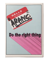 Arano Kohei - Do The Right Thing